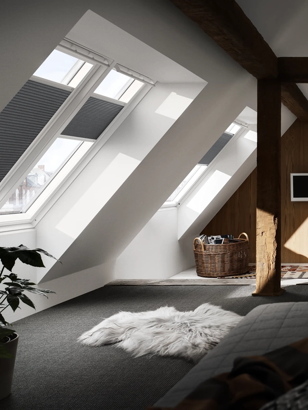 store plissé velux