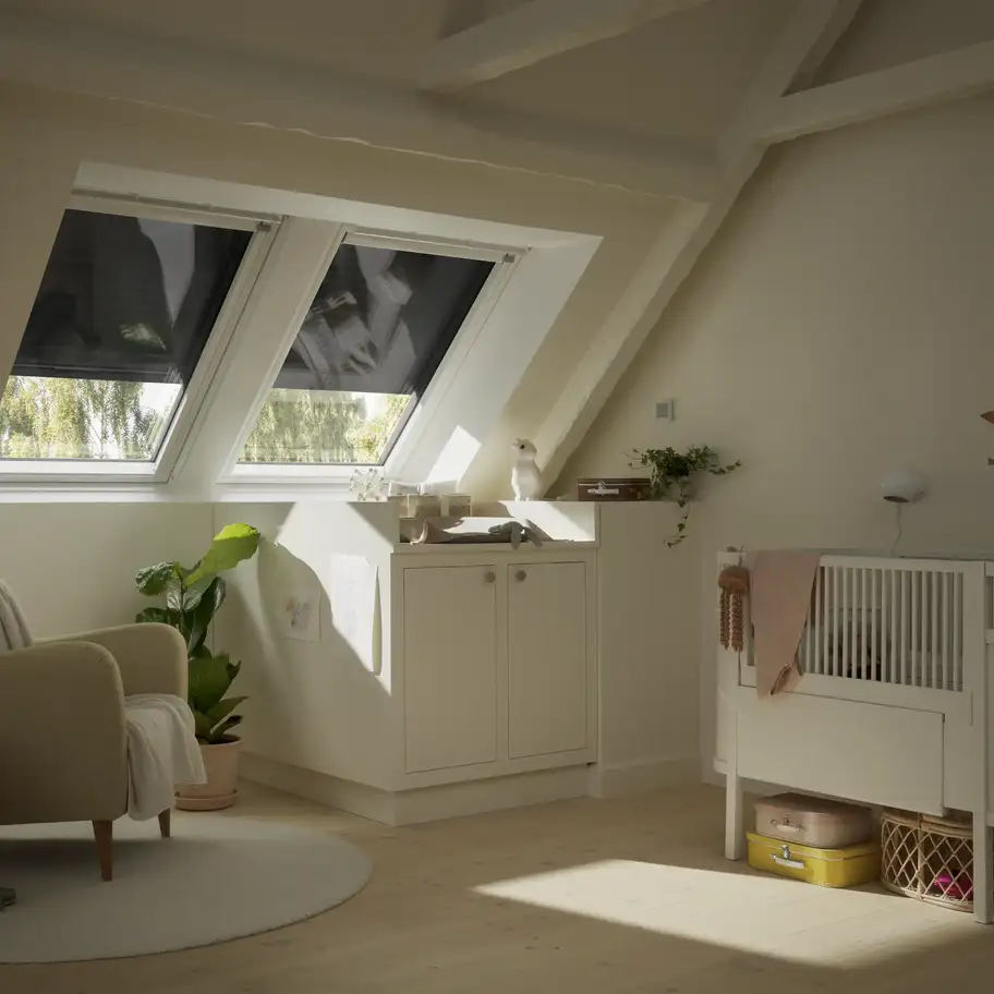 Chambre volet exterieur roulant